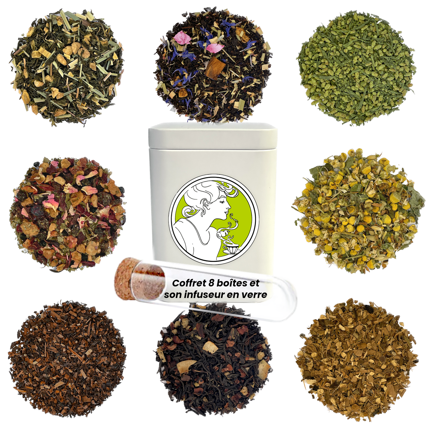 Coffret des 8 ✿ Gourmands BIO