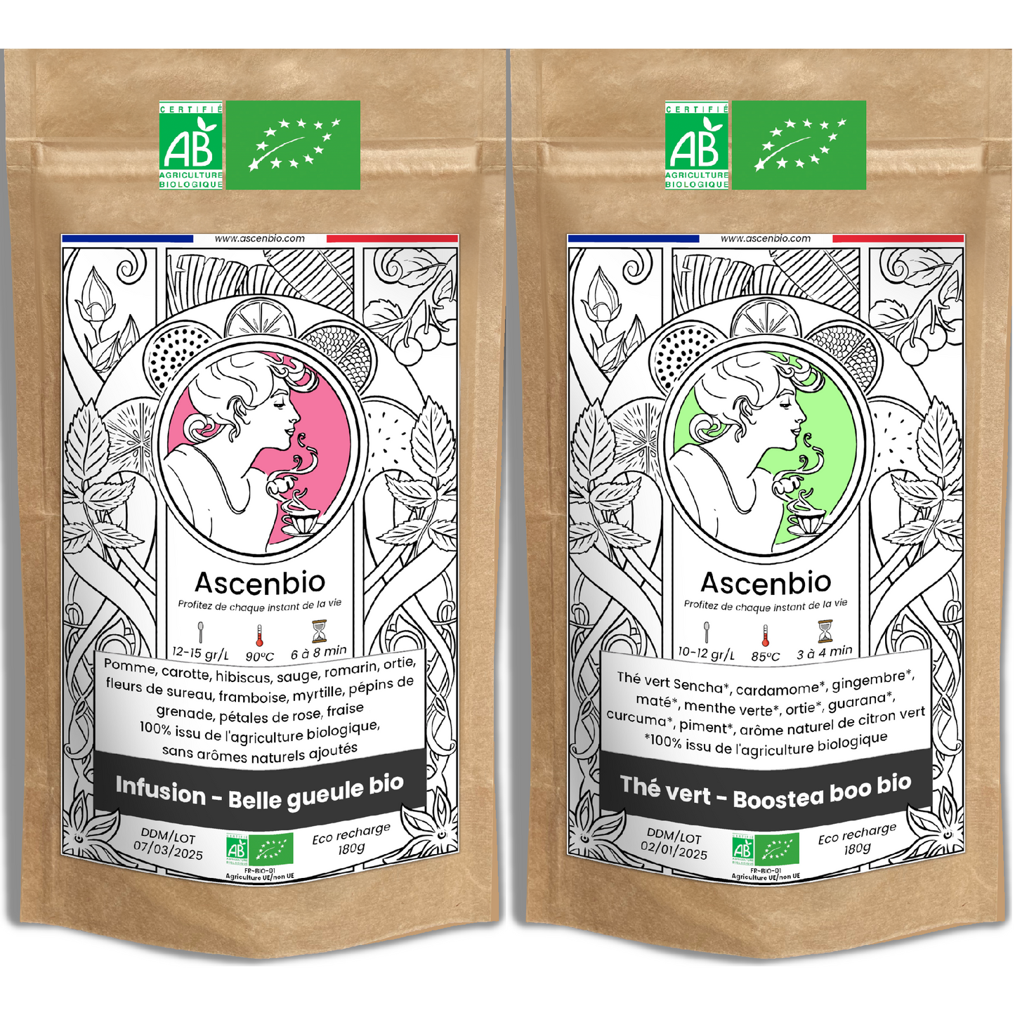 Pack Duo : Beauté éclatante BIO