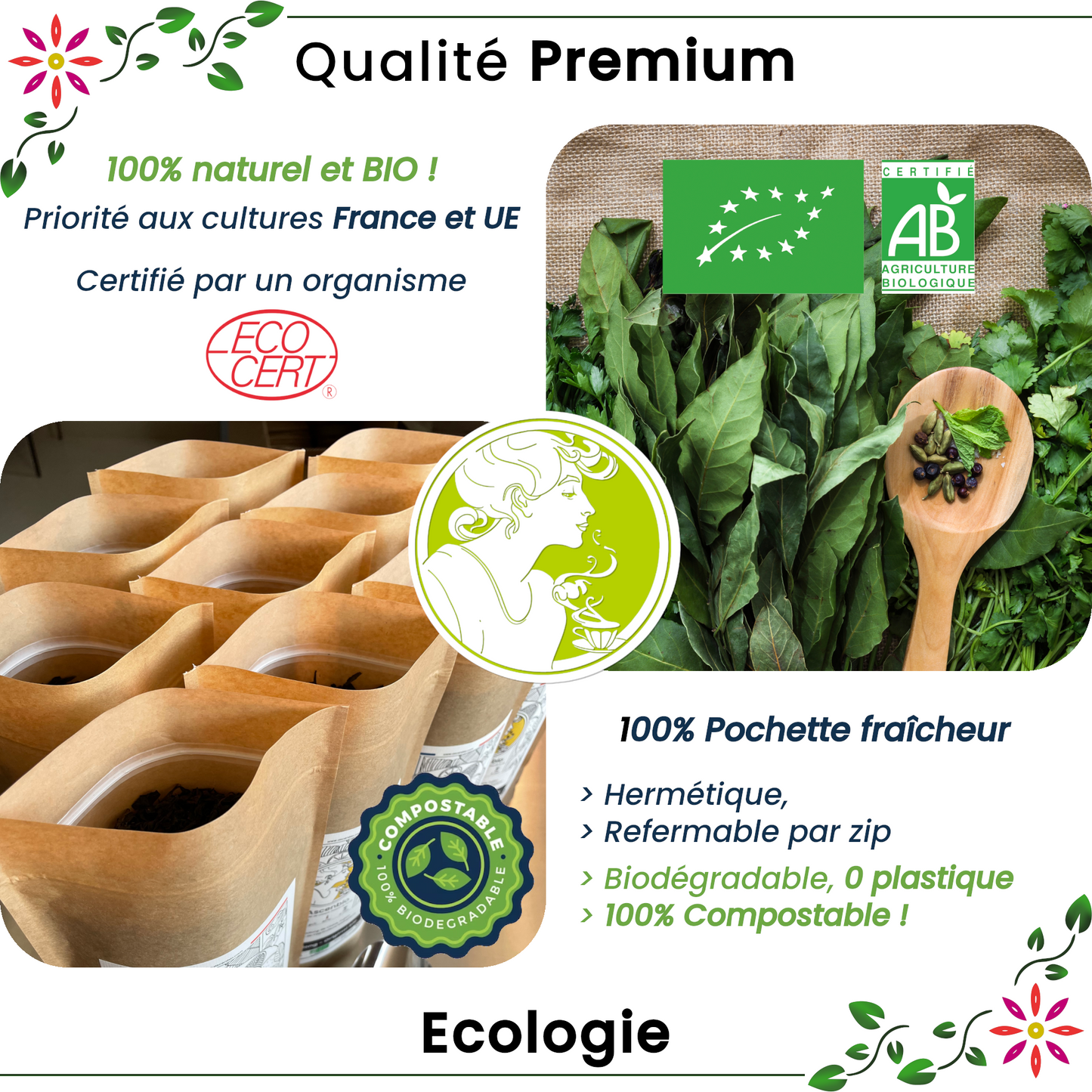 Thé vert ✿ Matcha Genmaicha BIO