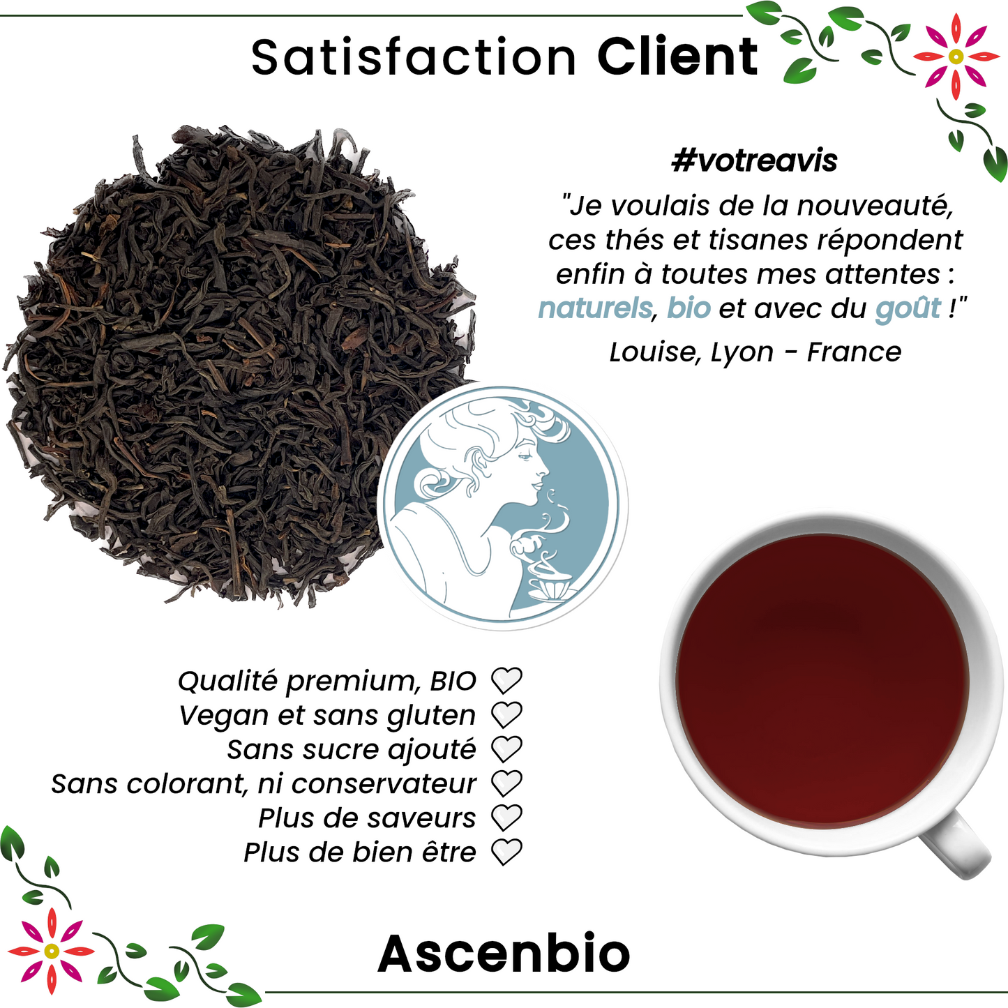 Thé noir ✿ Assam Jamguri BIO