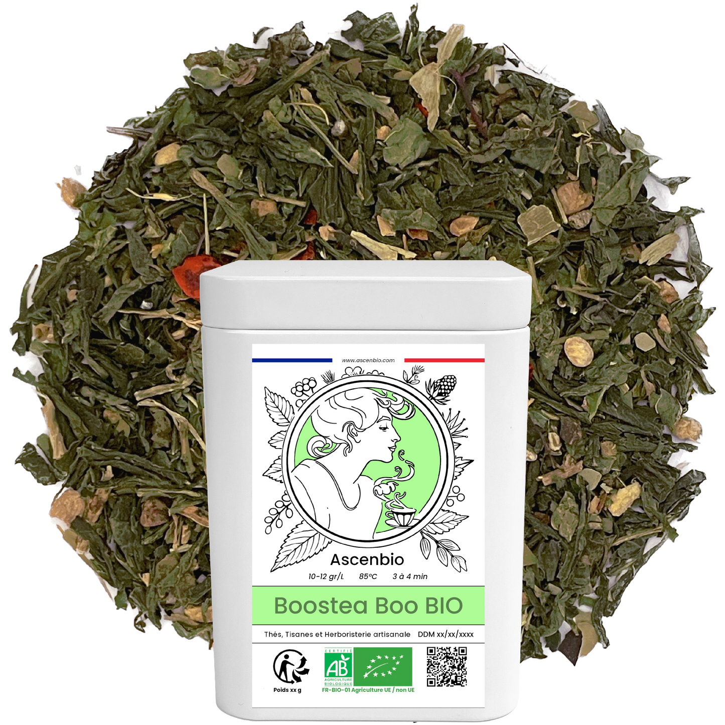 Thé vert ✿ Boostea boo BIO