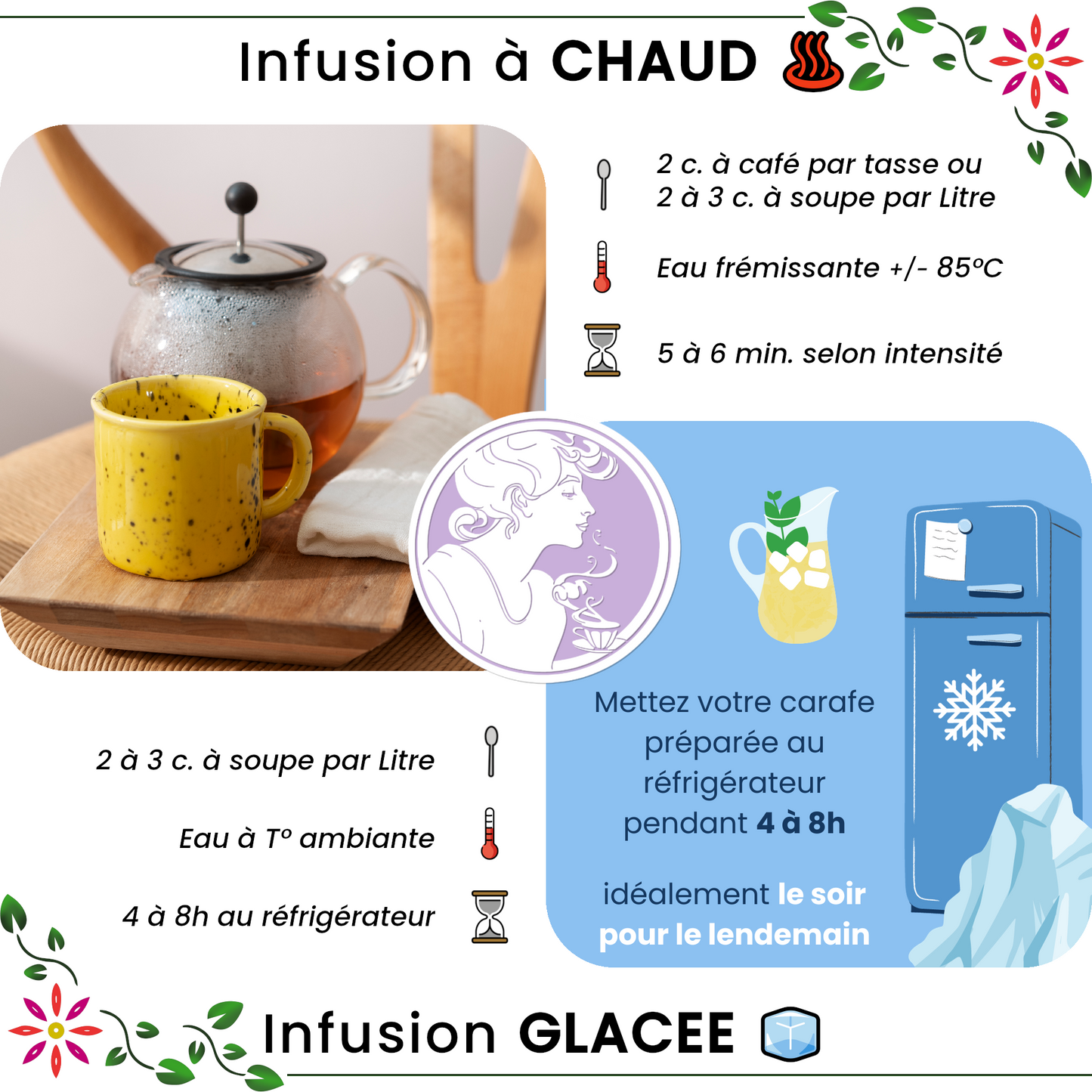 Infusion ✿ La cantatrice BIO