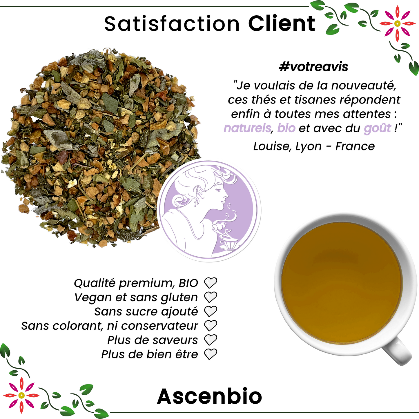 Infusion ✿ La cantatrice BIO