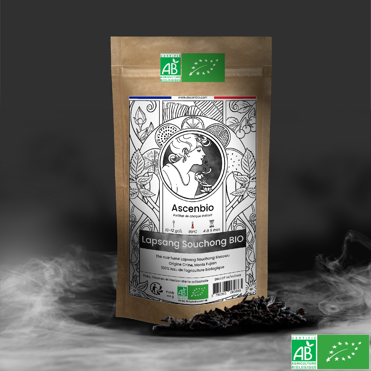 Thé noir ✿ Lapsang Souchong BIO