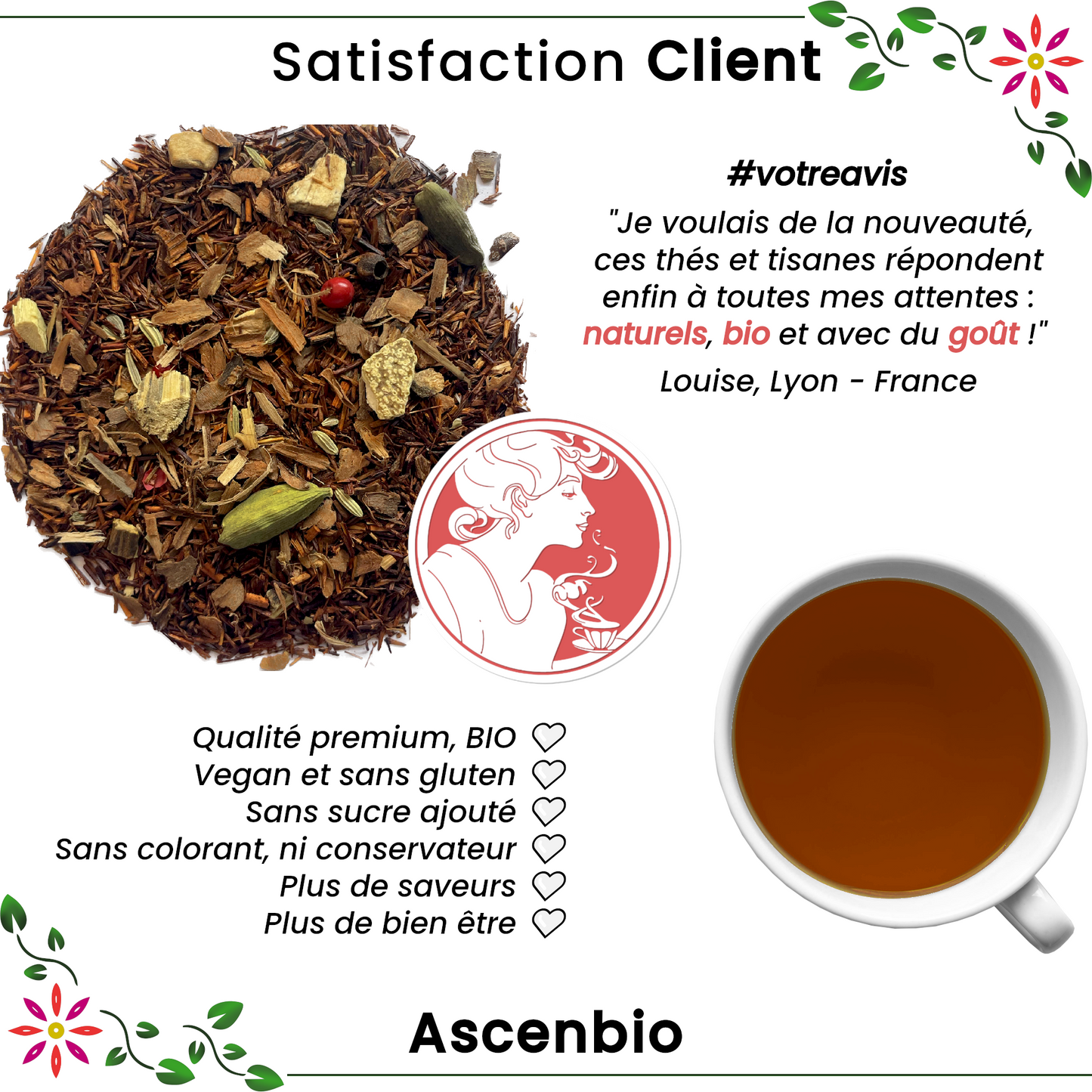 Rooibos ✿ Chai bos BIO