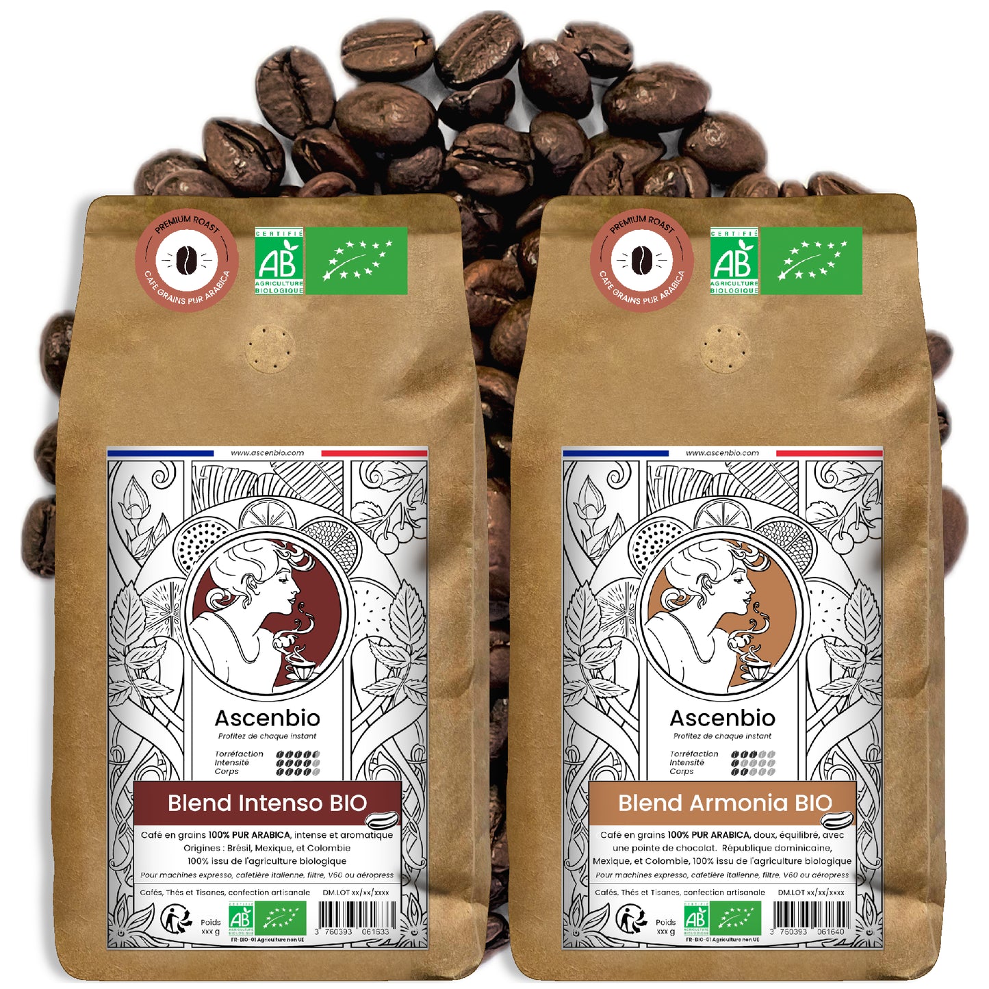 Pack Duo : Découverte Cafés BIO