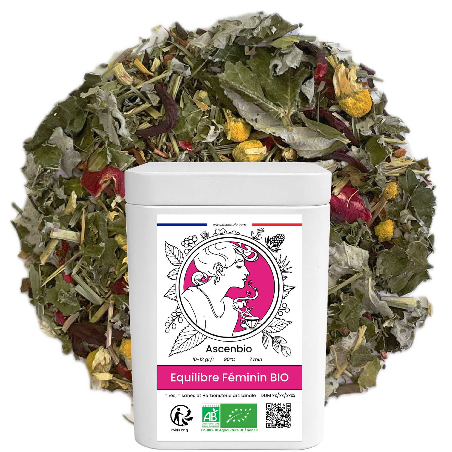 Infusion ✿ Equilibre Féminin - Hibiscus BIO