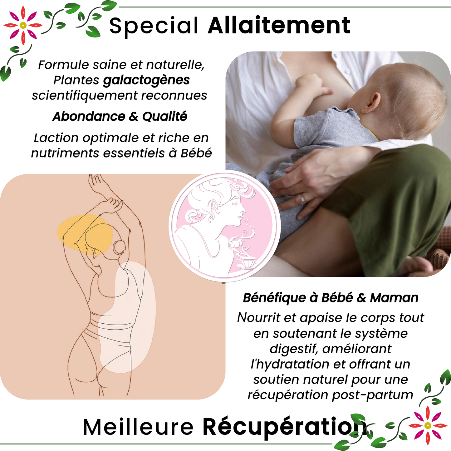 Infusion ✿ Feuilles Lactées BIO