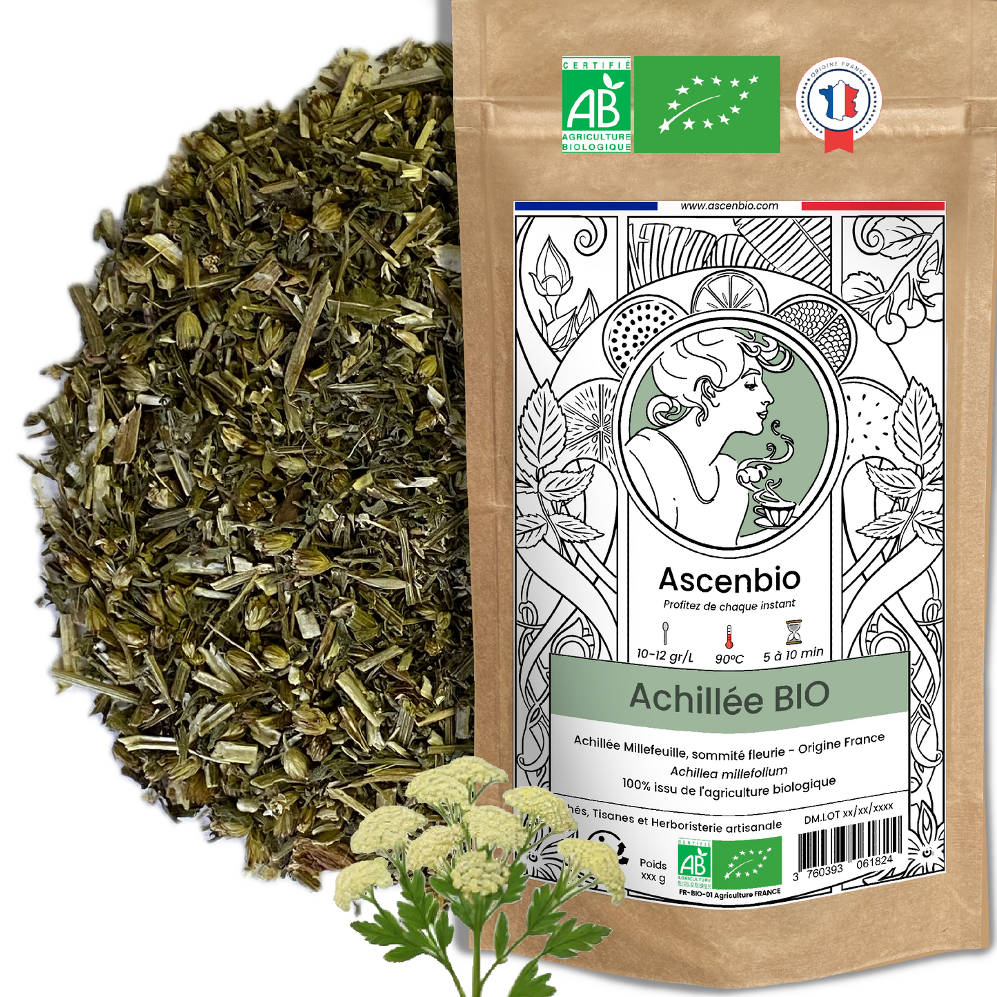 Herbo. ✿ Achillée Millefeuille BIO