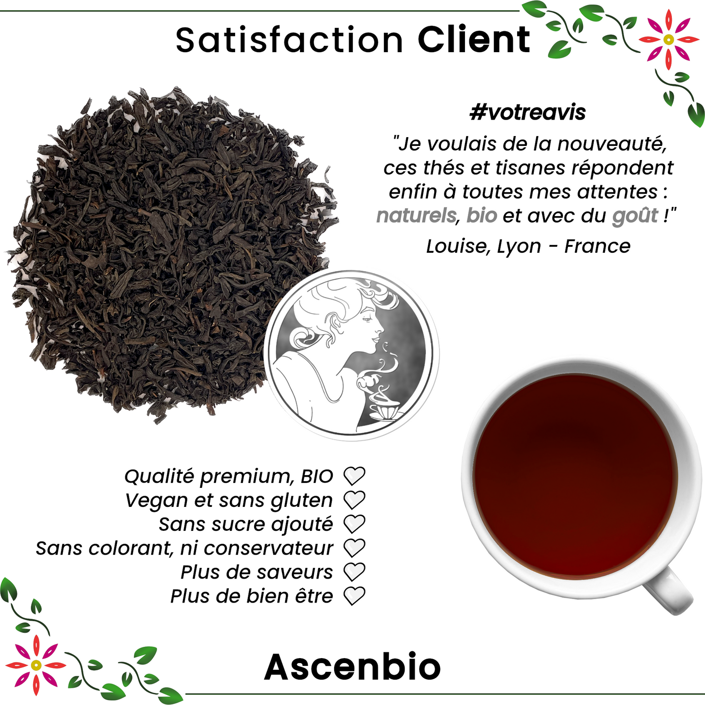 Thé noir ✿ Lapsang Souchong BIO