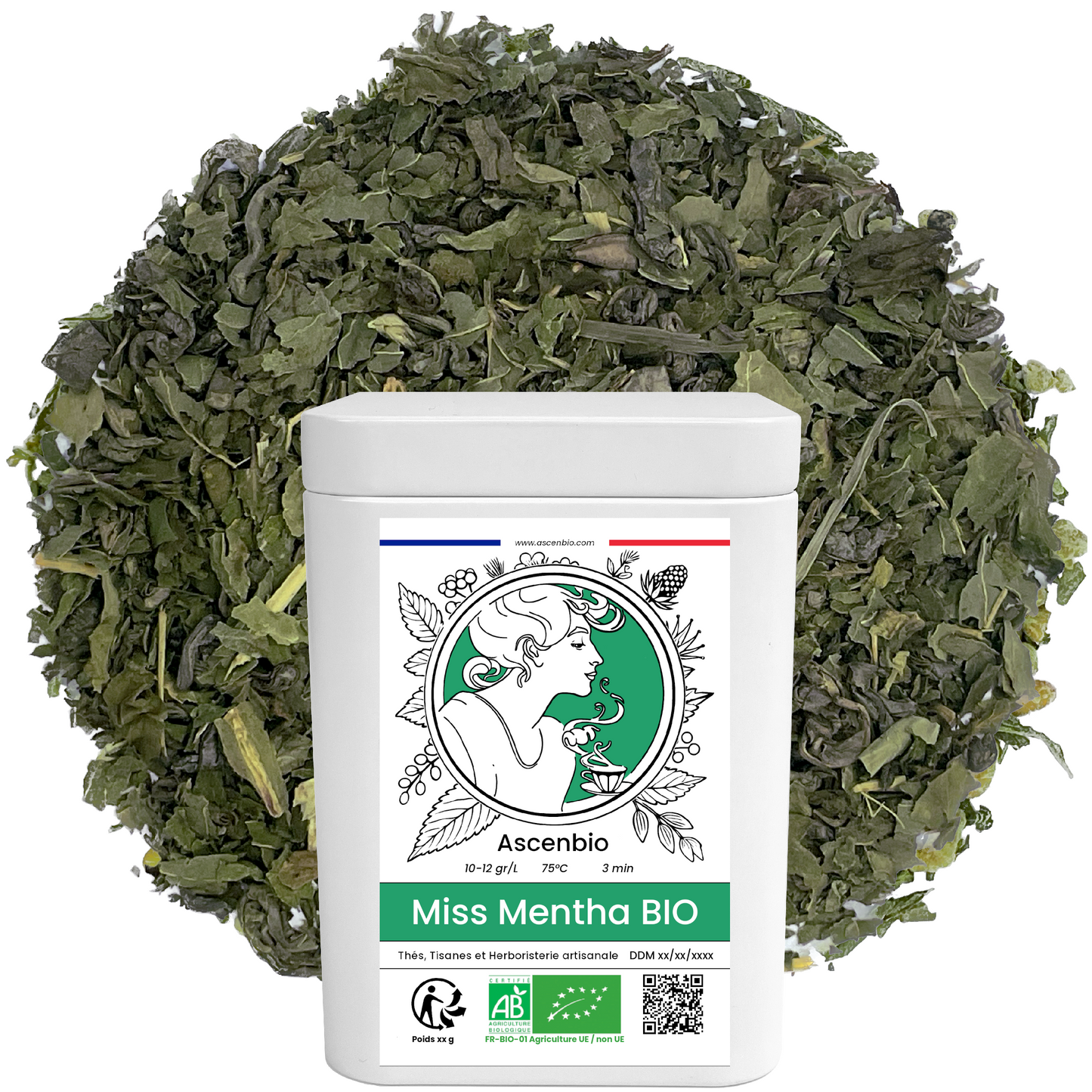 Thé vert ✿ Miss Mentha BIO