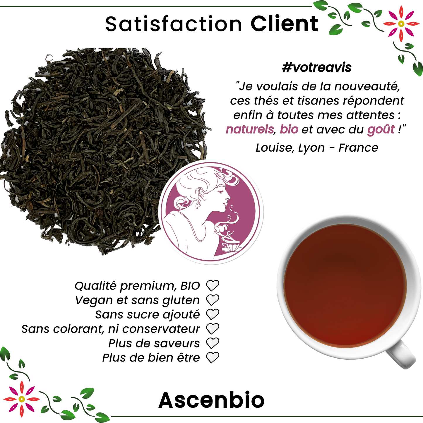 Thé noir ✿ Nilgiri Thiashola BIO