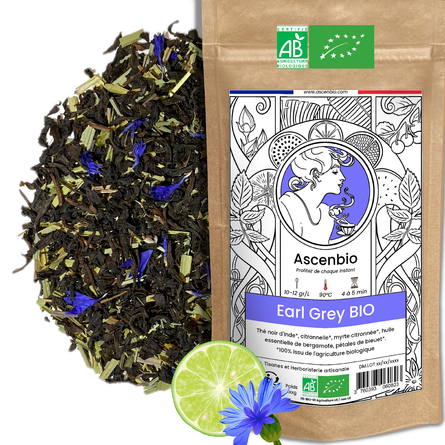 Assortiment ✿ Thés Parfumés BIO