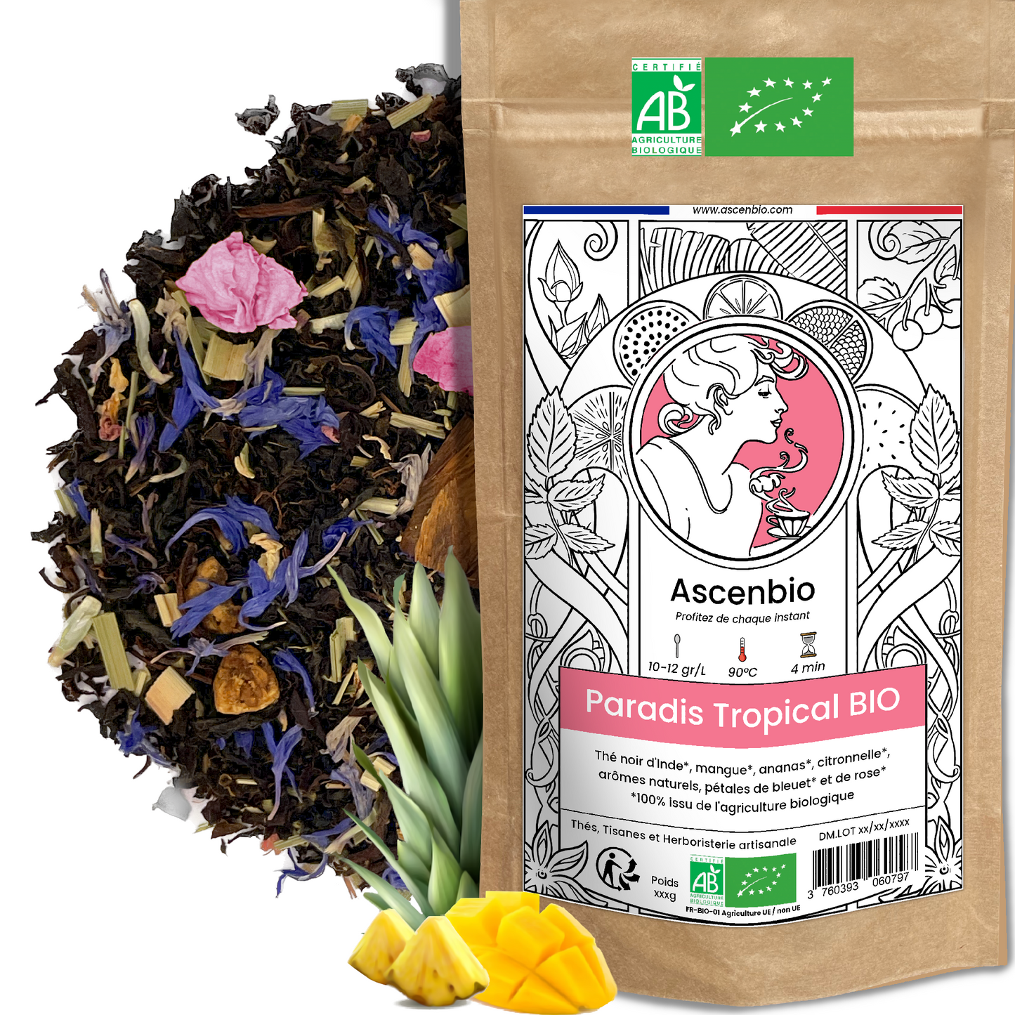 Assortiment ✿ Thés Parfumés BIO