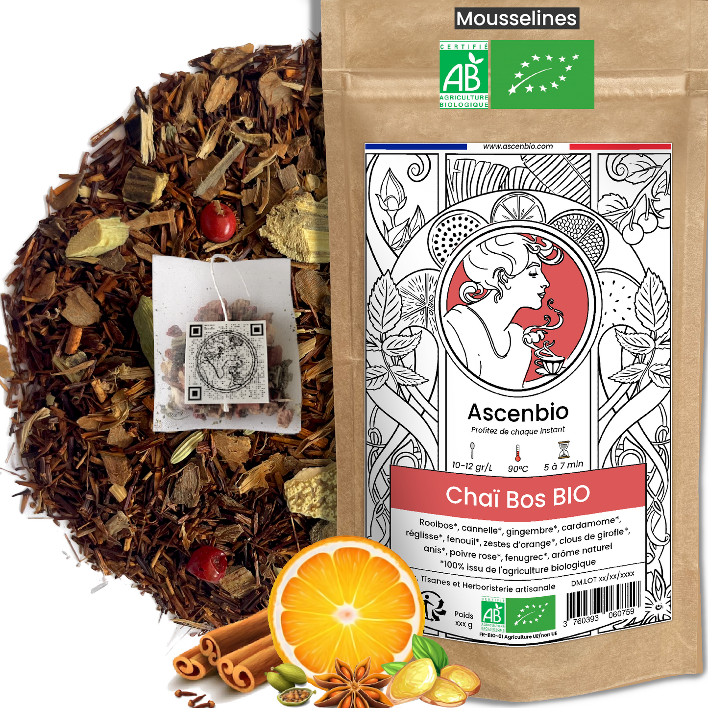 Rooibos ✿ Chai bos BIO
