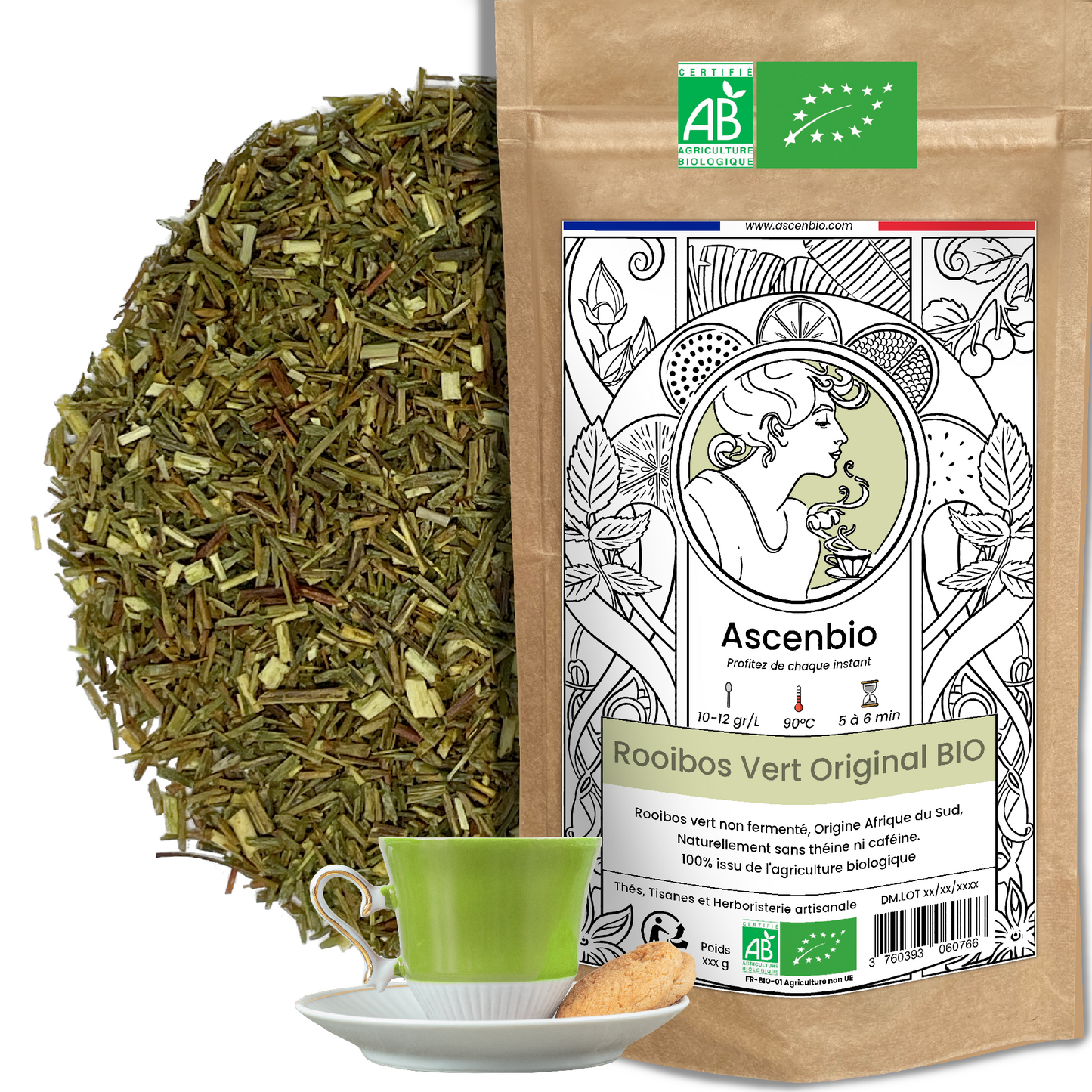 Rooibos ✿ Vert original BIO