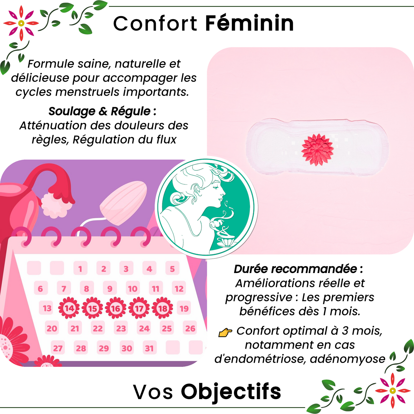 Infusion ✿ Equilibre Féminin - Menthe BIO