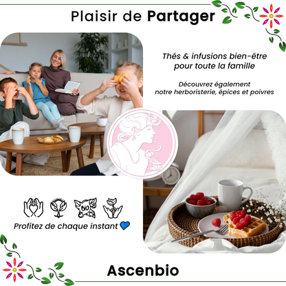 Infusion ✿ Feuilles Lactées BIO