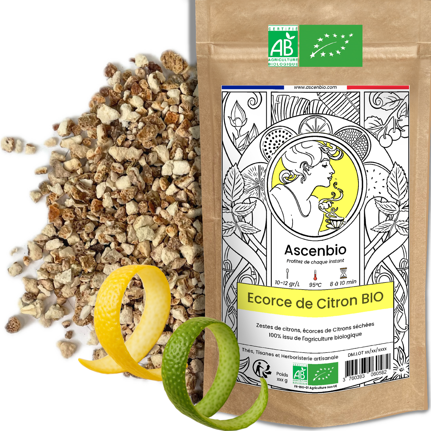Herbo. ✿ Ecorce de Citron BIO