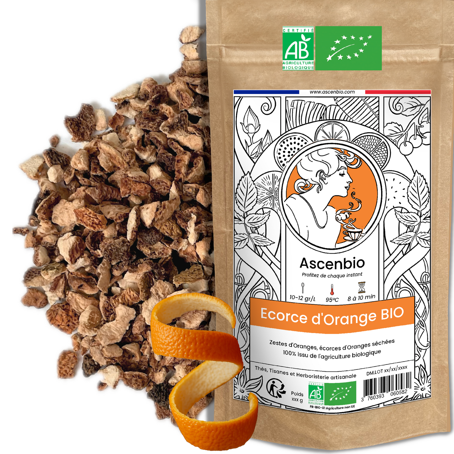 Herbo. ✿ Ecorce d'Orange BIO