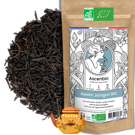 Thé noir ✿ Assam Jamguri BIO