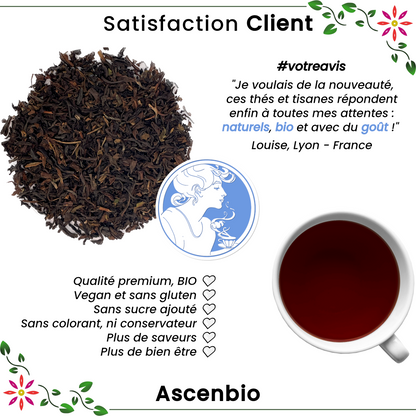 Thé noir ✿ Darjeeling Ambootia BIO