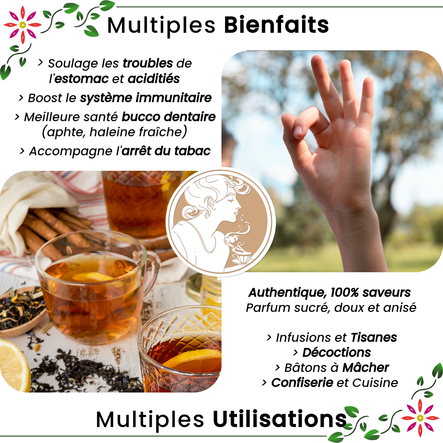 Epice ✿ Bâtons de réglisse BIO