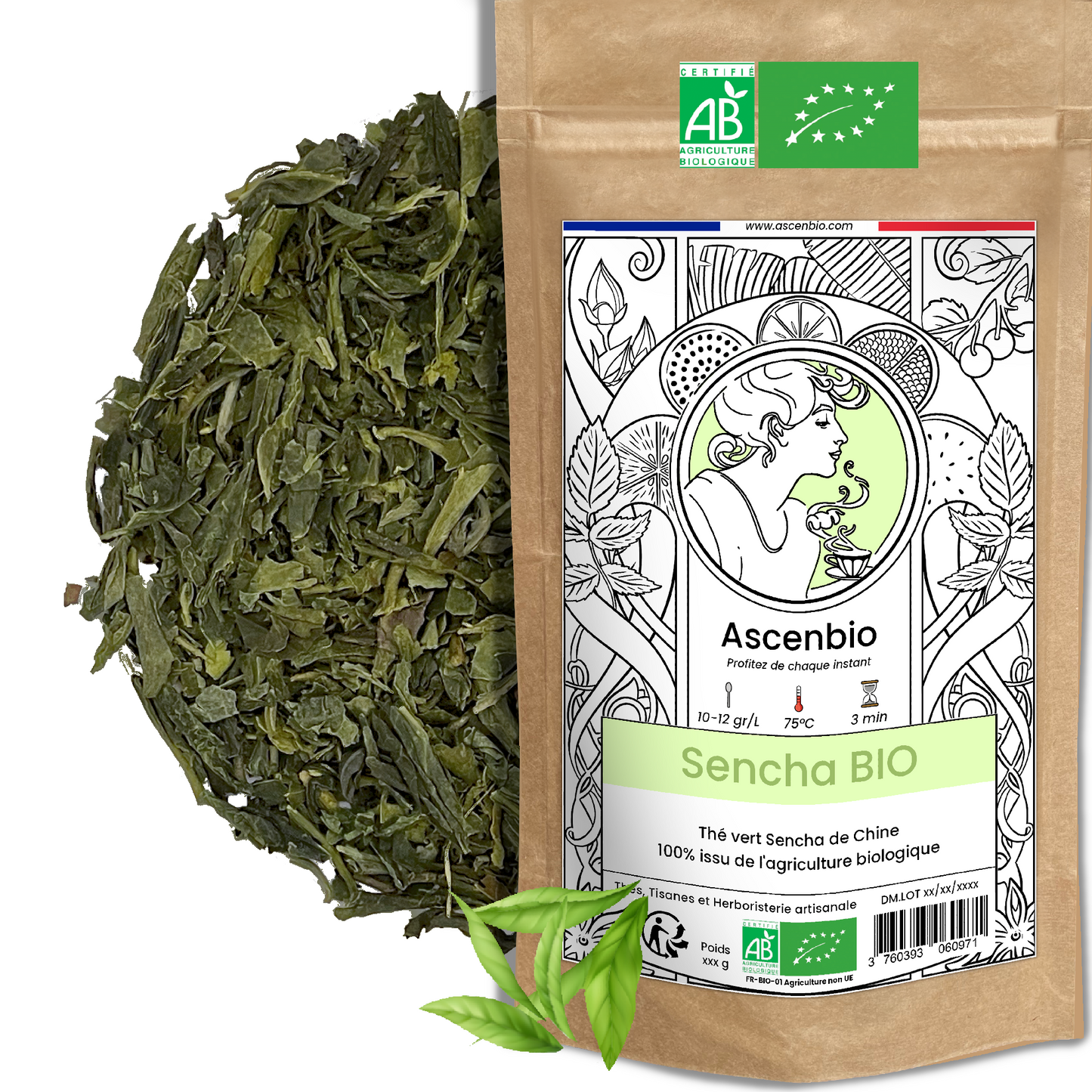 Thé vert ✿ Sencha BIO